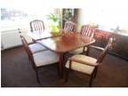 full dining room furniture set in rosewood excellent bargain
